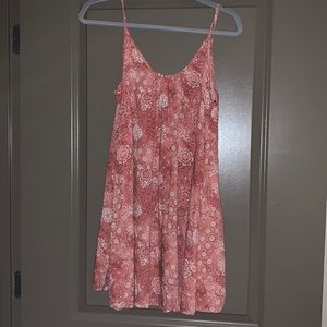 Forever21 Paisley Rust Colored Flowy Mini Dress | Size:M